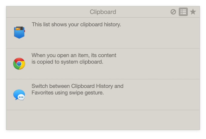 Clipboard on Mac is now easy accessible with the copy and paste History.