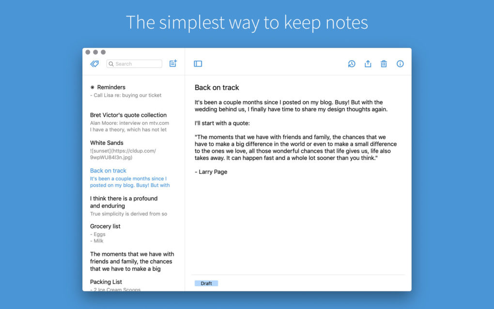 notes app for mac free download
