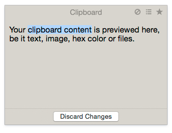 clear text clipboard mac