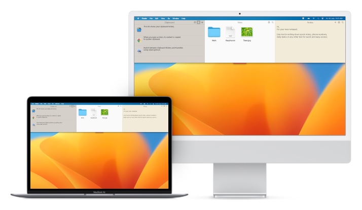 Unclutter Files - Drag and drop file manager and the dropzone