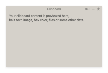 Unclutter Clipboard - Content
