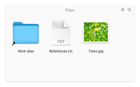Unclutter Files - Quick Shortcuts