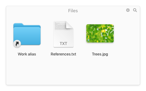Unclutter Files - Quick Shortcuts